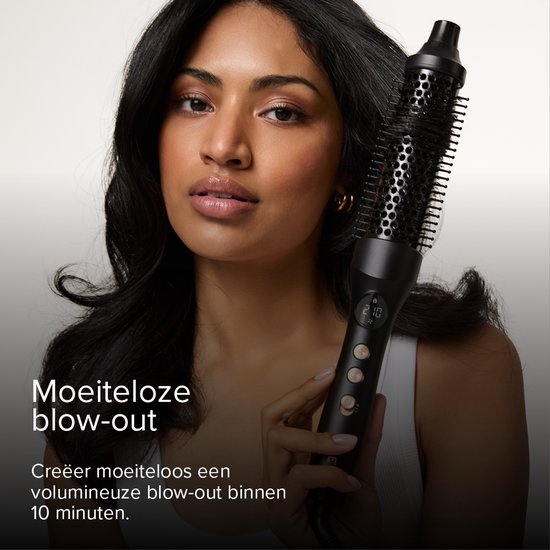 MAE® Thermische Borstel - Keramische Warmteborstel - Föhnborstel - Luchtstroom & Plasma Technologie - Pluisvrij - Krulborstel - Alle Haartypes