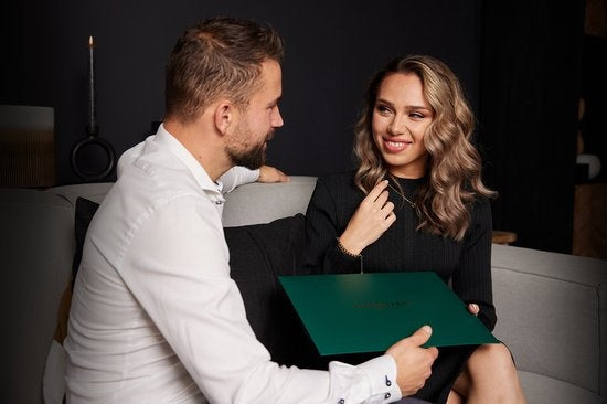 Laura Ferini Dames Ketting Collegato Zilver - Zilverkleurige Schakelketting Met 3 Lagen - 18K Witgoud Verguld - Halsketting - Collier - Sieraad - Accessoires - Dames Ketting Met Lagen