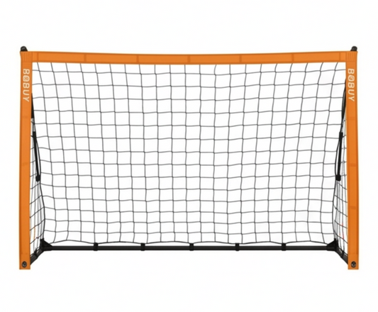 SoBuy Voetbaldoel - Pop-up - 200 x 140 x 55 cm - Oranje