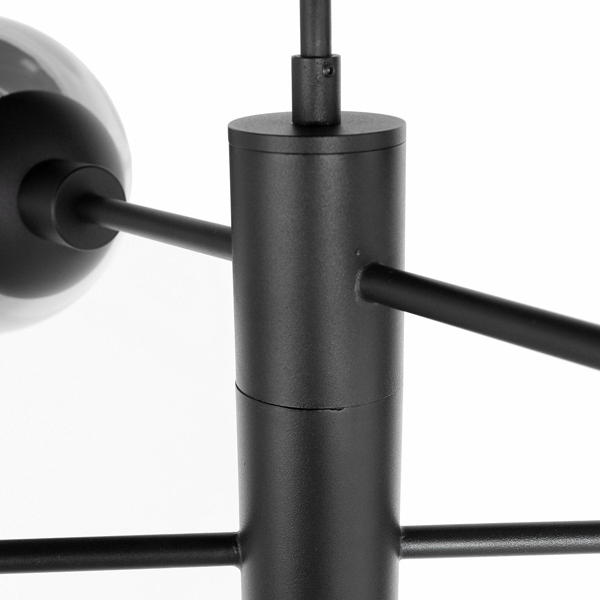 Steinhauer - hanglamp - Constellation - zwart - metaal - Ø 90cm - E14 - 3804ZW
