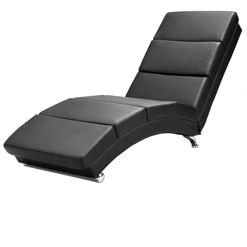 Casaria Relaxfauteuil - Massage en Verwarmingsfunctie - Zwart