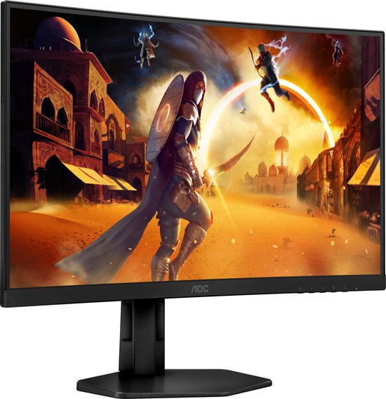 AOC C27G4ZXU - Full HD Curved Monitor - Luidsprekers - USB-Hub - Ergonomisch - 280hz - 0.3ms - 27 inch
