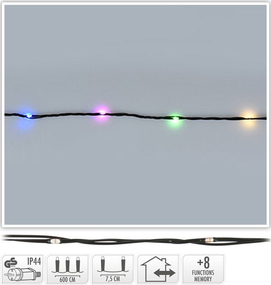 Ledverlichting 80led multicolo