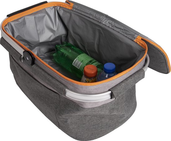 Bo-Camp - Koeltas - Koelmand - Grijs - Polyester - 20 Liter