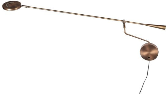 Steinhauer Exclusive - wandlamp - Soleil2 - brons - kunststof metaal - bedlampje - LED - 4387BR