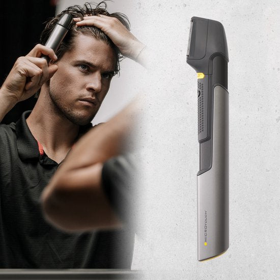 MicroTouch Titanium Trim Haar- en Bodytrimmer - 5 Opzetstukken - LED - Uitschuifbaar