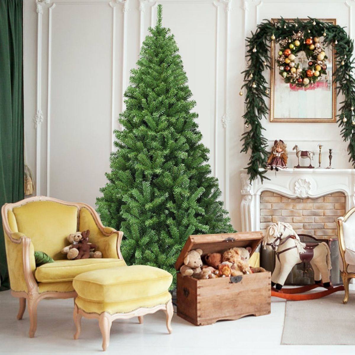 Coast 225 cm Kerstboom Met Vouwsysteem PVC - Groen