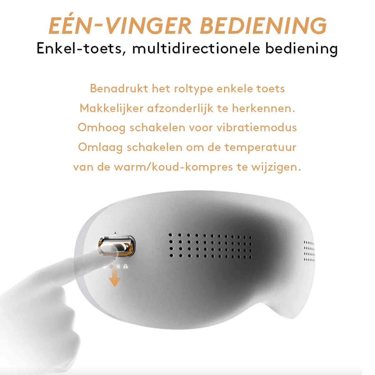Breo Seek Pro Eye Massager with Heat and Compression – Air Pressure, Bluetooth Music, Rechargeable Eye Therapy Device for Relaxation, Dark Circles, Eye Strain, Dry Eyes, Travel & Home Use