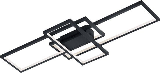 TRIO THIAGO - Plafondlamp - Antraciet - incl. 1x SMD 36 W - Snoerschakelaar - Zwenkbaar - FLEX - Connect