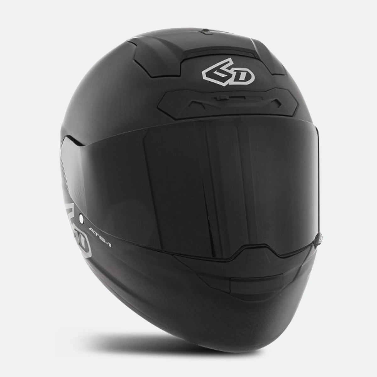 6D Helmet ATS-1R Solid M - Veiligheid - Lichtgewicht - Gloss Black