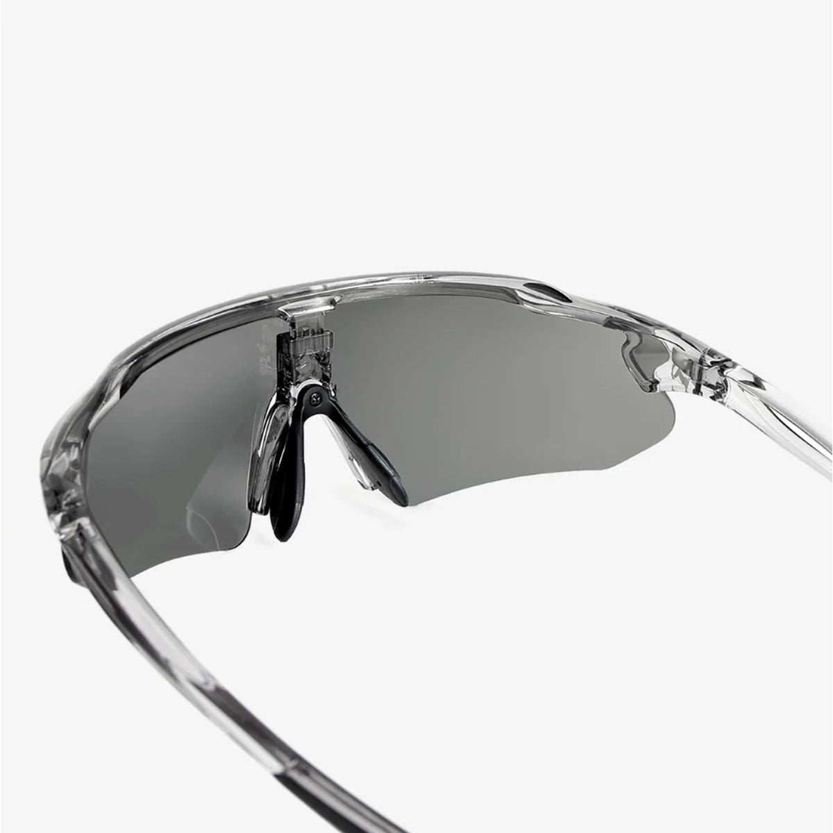 OutdoorMaster HAWK LT fietszonnebril - fotochromatisch en gepolariseerd - Super Silver