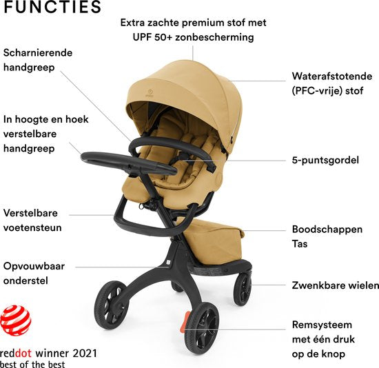 Stokke® Xplory® X Kinderwagen - Golden Yellow
