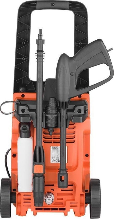 BLACK+DECKER Hogedrukreiniger BXPW1400PE - 8 Accessoires - 1400W - 110 Bar - 390 l/u