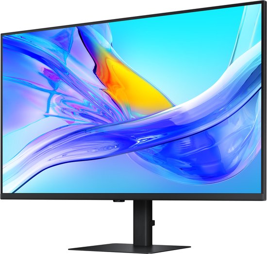 Samsung ViewFinity S8 S80UD - LED-Monitor - Met KVM-switch - 37" - 4K UHD - USB-C 90W - VA-paneel - 350 cd/m² - 5 ms - 60 Hz - HDR10 - Zwart