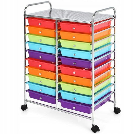 Coast Organizer - 20 Lades - 4 zwenkwielen - 88 x 64 x 39cm