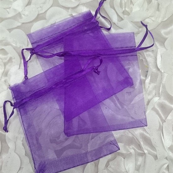 Faas Organza Uitdeelzakjes - 100 Zakjes - 10 Kleuren