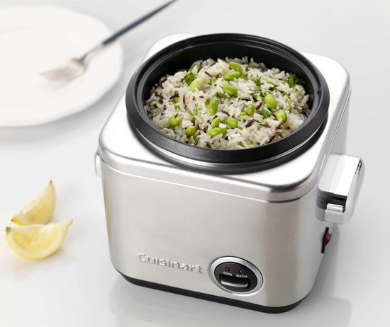 Cuisinart - Rijstkoker met stomer - Stoomkoker voor 6 personen - Multi Cooker BPA Vrij - Zwart
