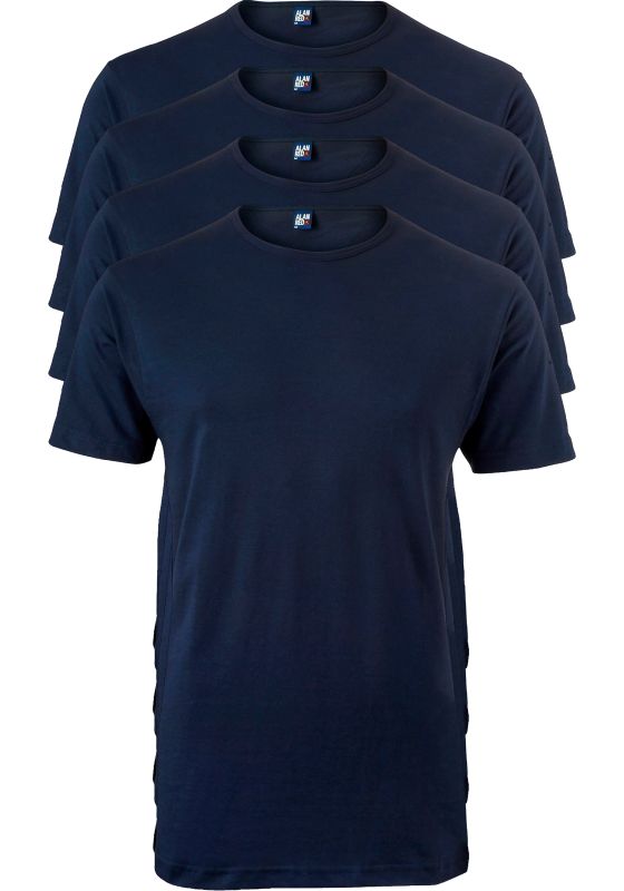 Alan Red Ottawa T-Shirts - O-Hals Shirt - Blauw - Maat XXL - (2-Pack)