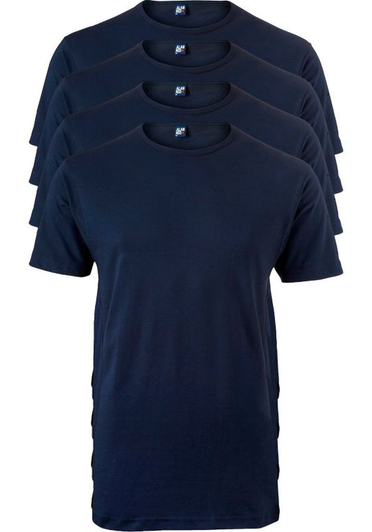 Alan Red Ottawa T-Shirts - O-Hals Shirt - Blauw - Maat XXL - (2-Pack)