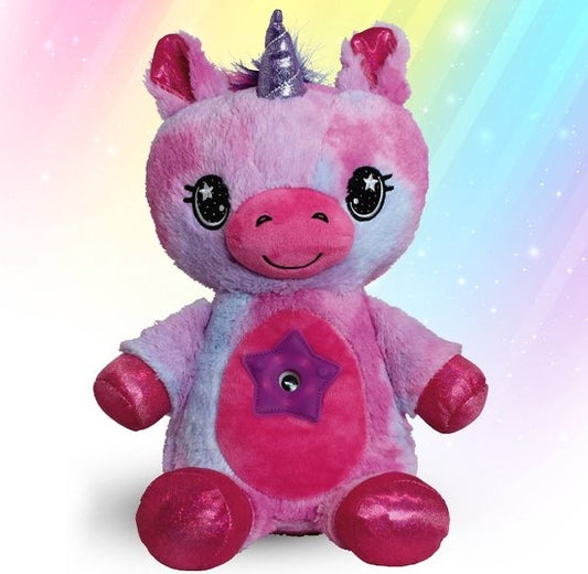 StarBelly Dream Lites - Magische eenhoorn - knuffel - Ster-Projector - Nachtlampje - Kinderen