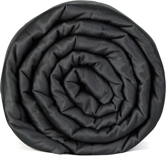 Calmzy Bamboe Verzwaringsdeken 9kg - Verzwaringsdeken 150x200 cm - Verzwaringsdeken eenpersoons - Verzwaringsdekens te gebruiken met eigen dekbedovertrek - Verzwaarde deken 1 persoons - Gewichtsdeken - 4 seizoenen