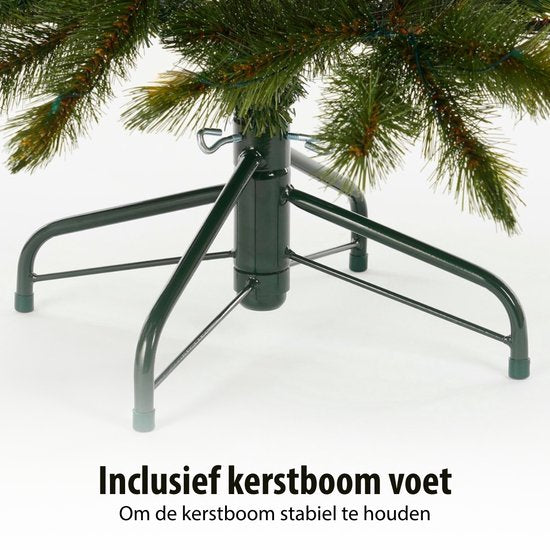Triumph Tree Forrester Kerstboom - Kunstboom met Natuurgetrouw Ontwerp - Kerstversiering voor Binnen - Kunststof Boom met Volle PVC-Naalden - H185 x Ø109 cm - Groen