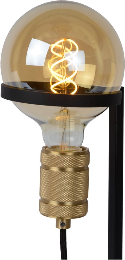 Lucide OTTELIEN - Tafellamp - 1xE27 - Zwart