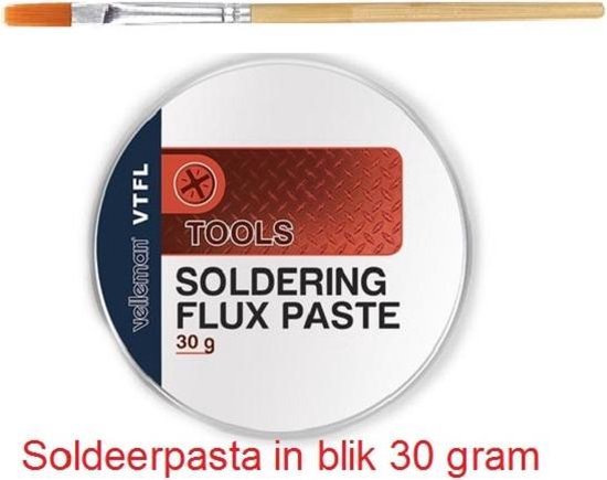 Velleman Soldeerpasta, transparant, 30 g