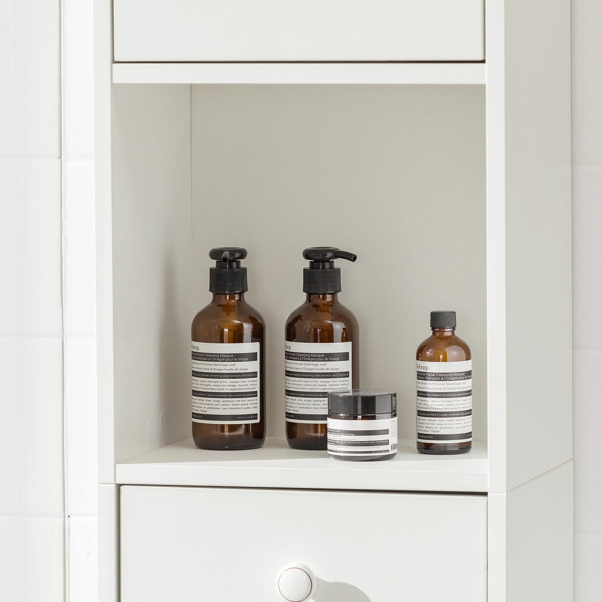 SoBuy Boekenkast - Kolomkast - Max. 40 kg - 33 x 42 x 188 cm - Wit