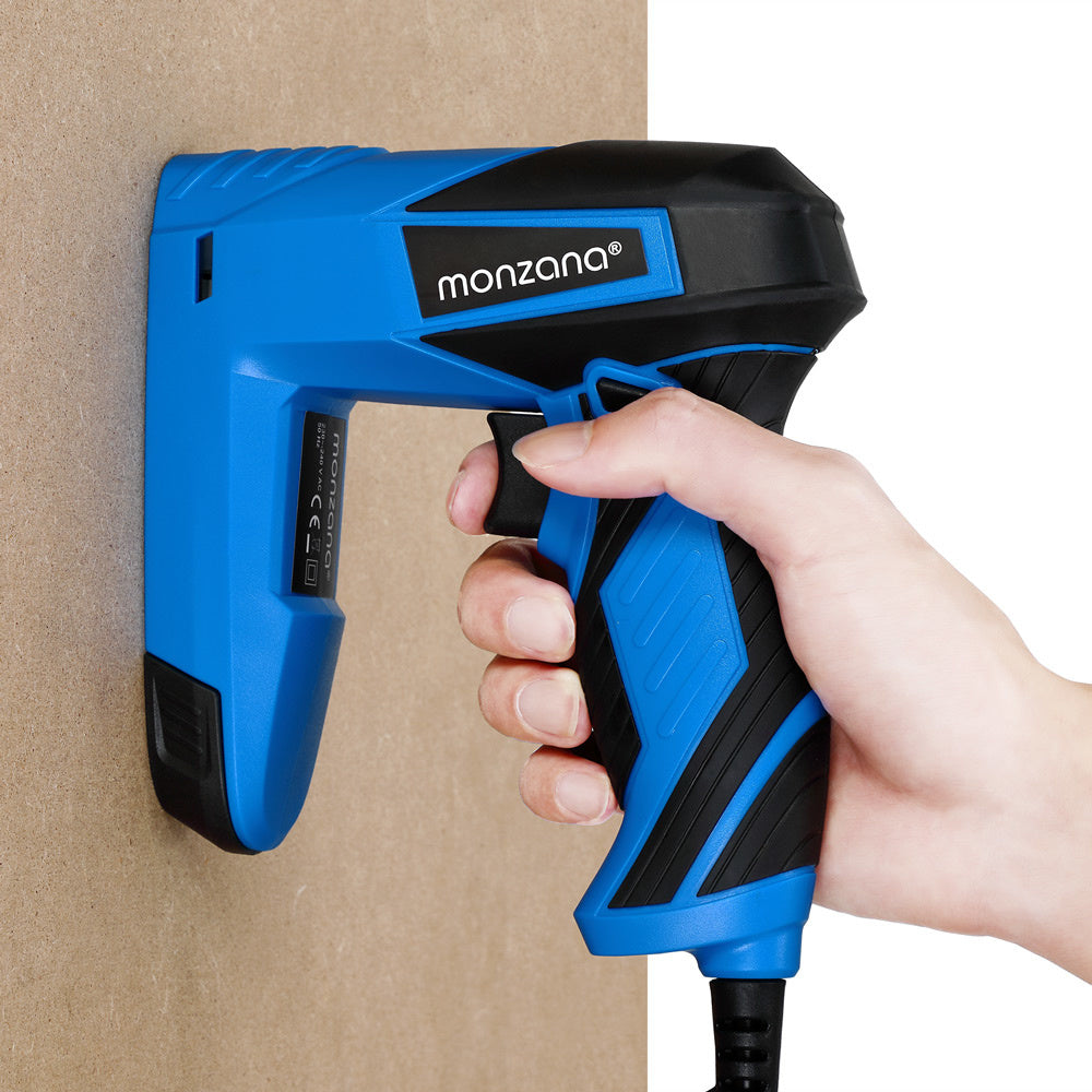 Monzana Elektrische tacker - incl. 400 nietjes + 100 spijkers