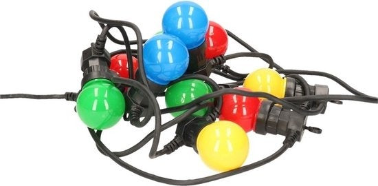 Feestverlichting 10 gekleurde LED-lampen - 8 lichtfuncties
