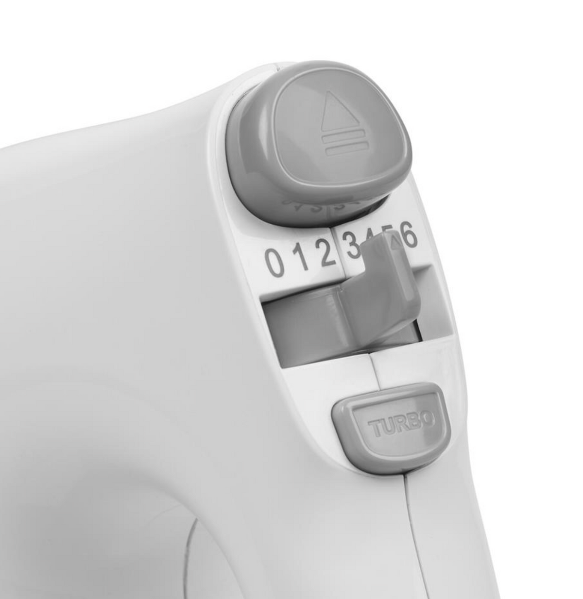 Tristar Handmixer MX-4202KL 6 Snelheden met Turbofunctie - 200W Motor - RVS Kloppers en Deeghaken - Wit