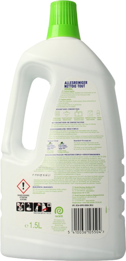 Dettol Allesreiniger Power & Fresh - Original - 1,5 L