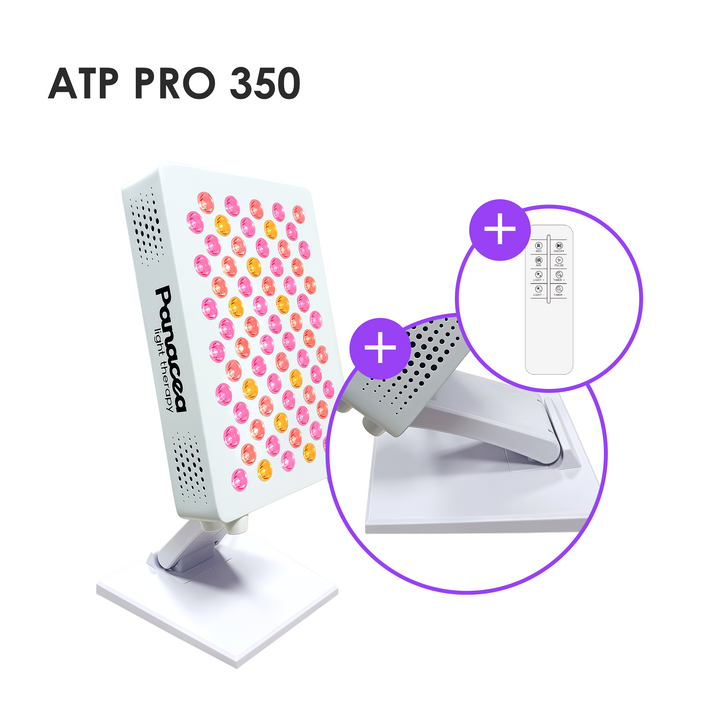 Panacea Rood Lichttherapie Lamp ATP Pro 350 – 70×5W LED – 31,8×22×6 cm – Wit