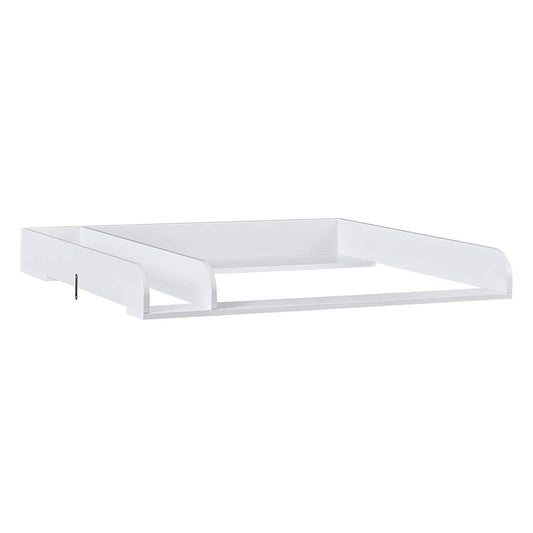 Woltu Aankleedopzetstuk voor Commode – Wit – MDF – 80 x 74,5 x 8,5 cm