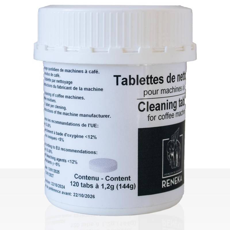 Melitta Reneka Reinigingstabletten voor Espressomachines en Halfautomaten - 120 Tabletten x 1,2 g