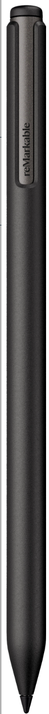 reMarkable Paper Pro Marker Plus - Stylus - Gumfunctie - Magnetisch Opladen - 6 Penpunten - Zwart
