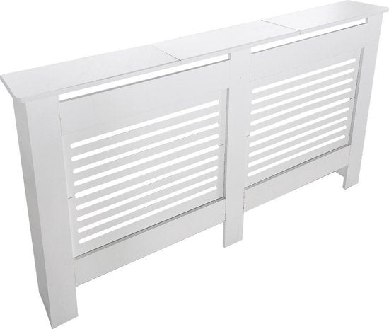 Radiatorombouw - verwarmingsombouw - radiatoromkasting - 172 cm x 82 cm - wit