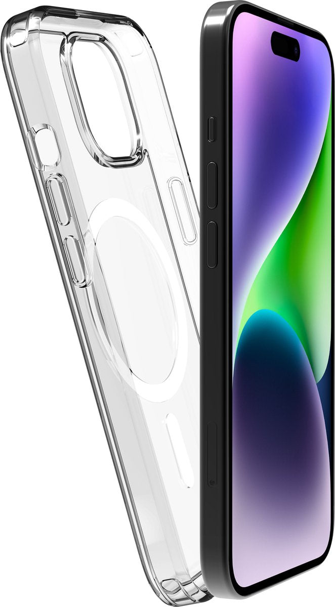 BeHello Hoesje iPhone 15 - MagSafe - Transparant