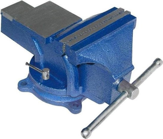 tectake - Bankschroef voor werkbank 165 mm draaibaar - art nr  401125