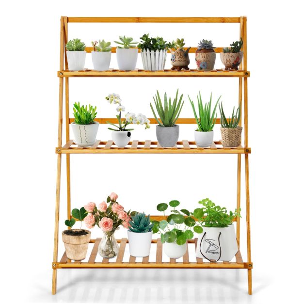 Coast Plantenladder - 3 Etages - Max. 15 kg - Bruin