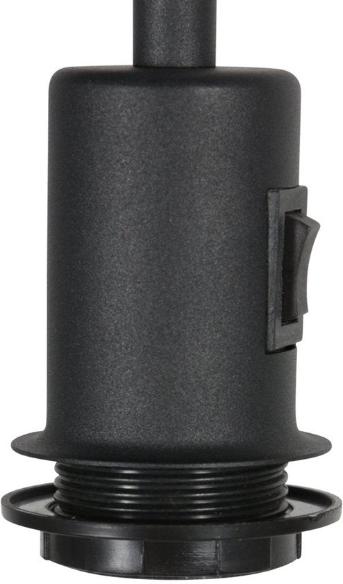 Vloerlamp Stang 4738ZW zwart metaal 152 cm modern armatuur kantelbaar Steinhauer