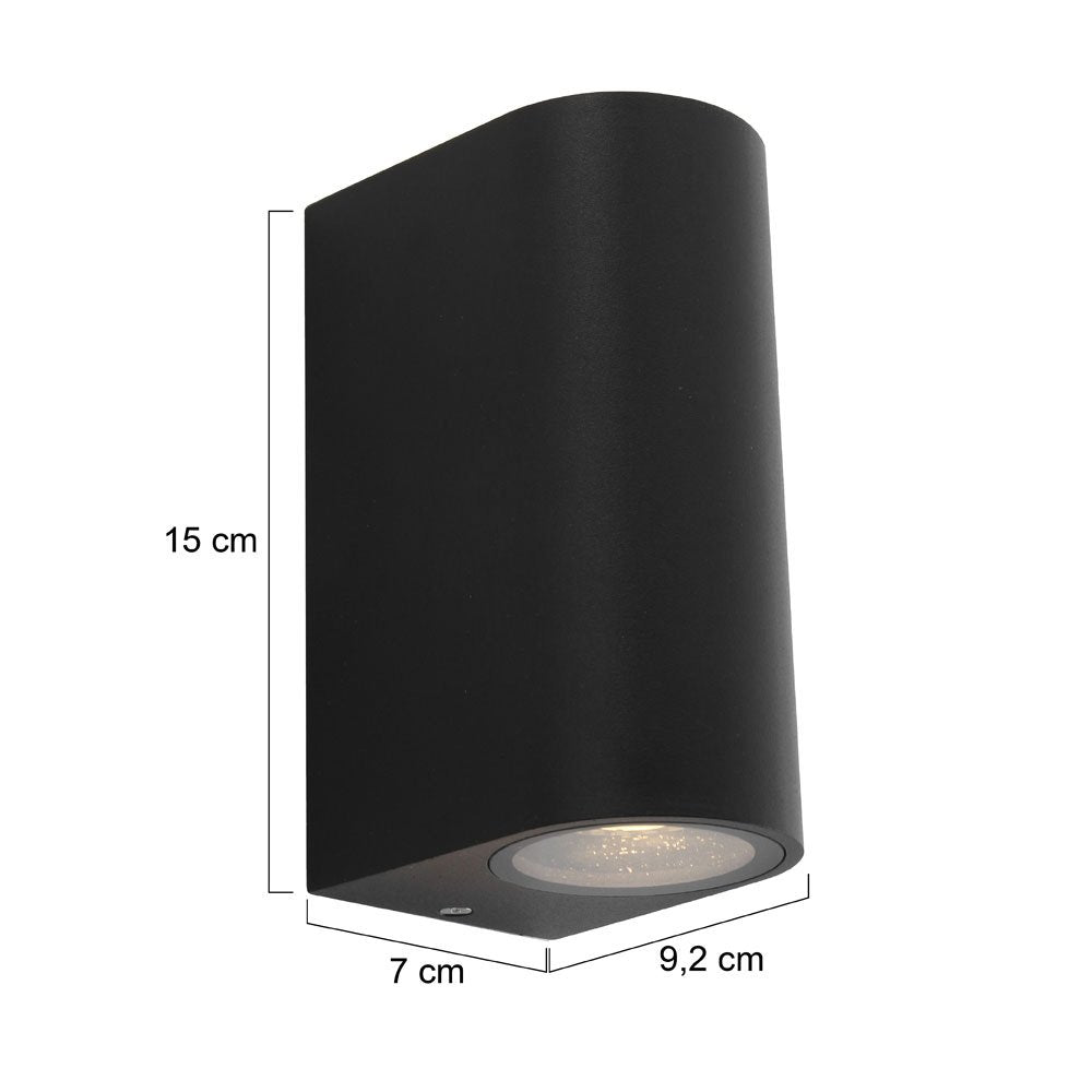Wandlamp Steinhauer Buitenlampen - Zwart