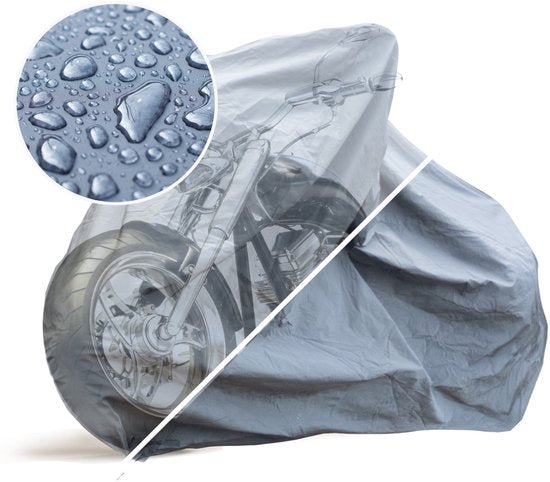 Dunlop Motorhoes - Maat L - 228 x99 x 124 cm - Weerbestendig - PVC