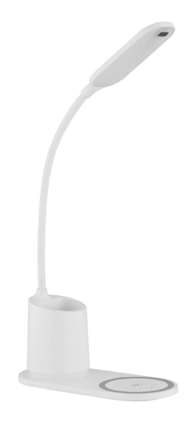 Globo tafellamp Melli - wit - kunststof - 58429W