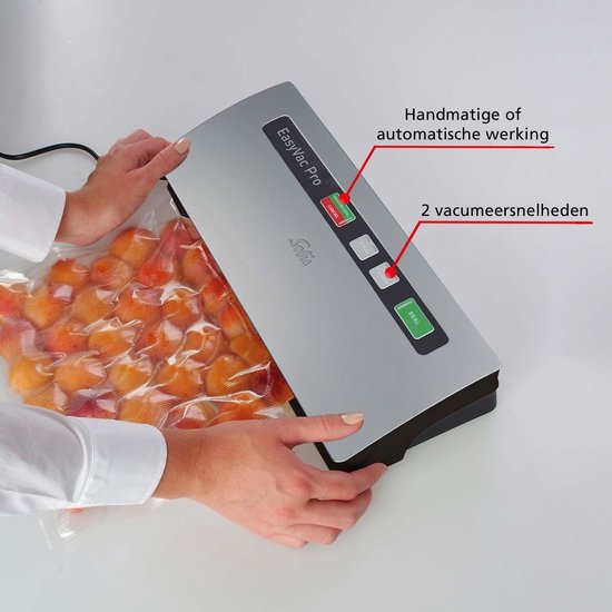 Solis Vac Pro 569 - Vacumeermachine - Vacuümmachine met Slangaansluiting - Grijs