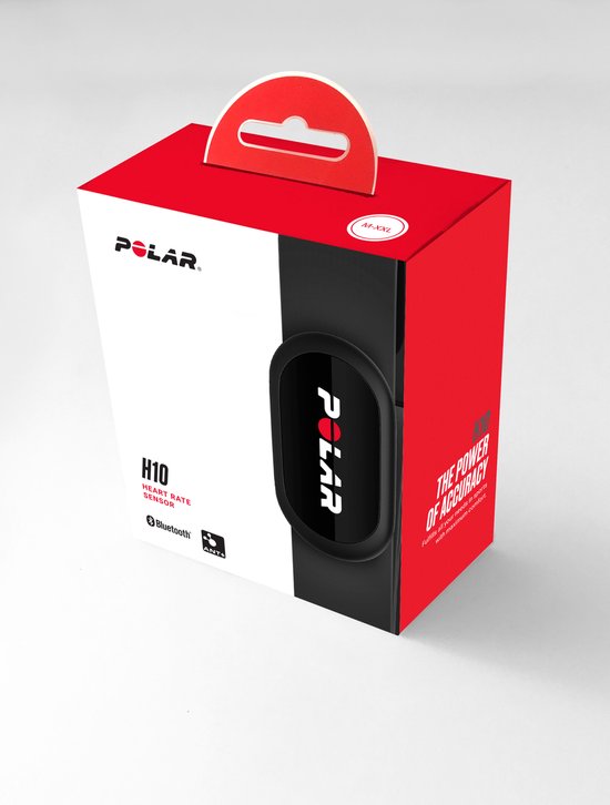 Polar H10 Hartslagsensor - BLE ANT+ -  Pro Borstband Zwart M-XXL