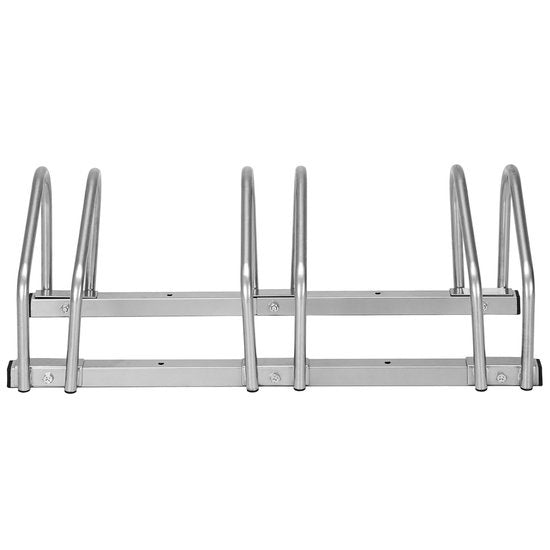 TecTake - fietsenrek voor 3 fietsen - staal - stabiel - 402377