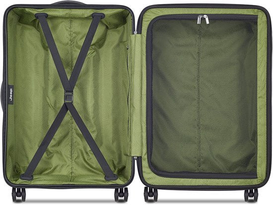 Delsey JH004C 68 cm Vergrootbare Reiskoffer - Blauw