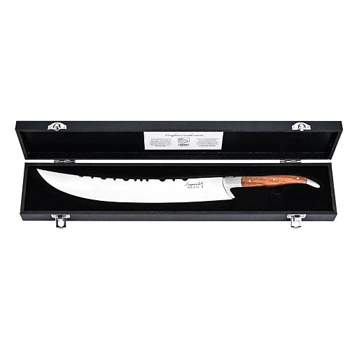 Style de Vie Laguiole champagnesabel - 44 cm - Bruin - Met zwarte kist